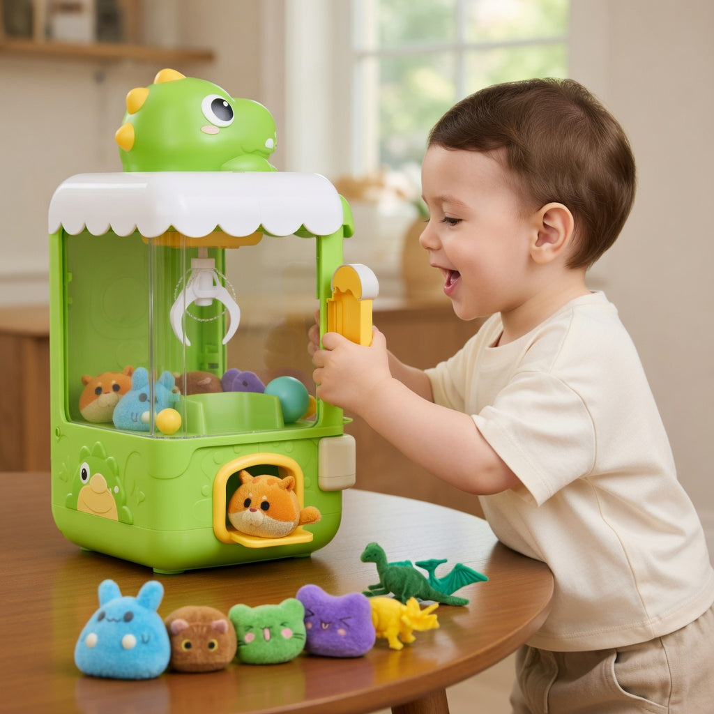 Dinosaur Claw Machine Game for Kids & Families