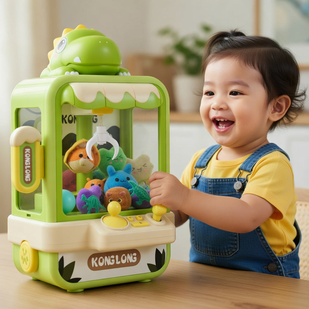 Dinosaur Claw Machine Game for Kids & Families