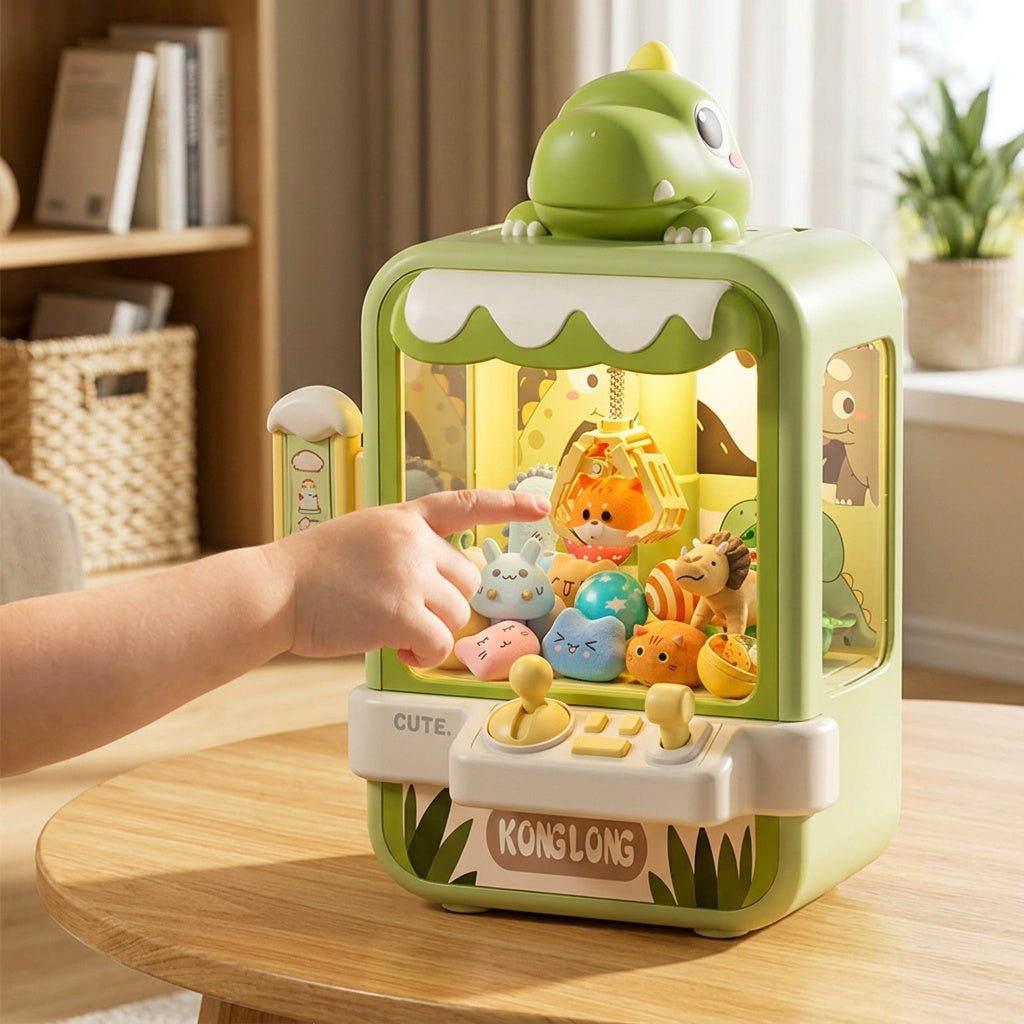 Dinosaur Claw Machine Game for Kids & Families